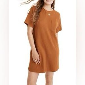 Madewell Brown Ribbed dress S